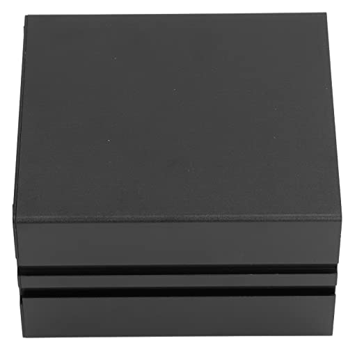 FTVOGUE 90x138x150mm Aluminum Electrical Junction Box - Matte Black Waterproof Enclosure for Outdoor/Indoor Wiring, DIY Projects & Industrial Electrical Distribution