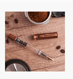TWSBI Eco Espresso Fountain Pen with Bronze Trim - Smooth Writing Experience for Journaling, Note Taking & Calligraphy