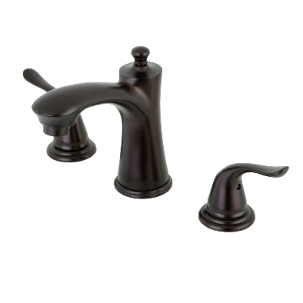 Kingston Brass KB7968YL 8-Inch Widespread Bathroom Faucet - Modern Matte Gold Finish for Vanity Sinks & Powder Rooms