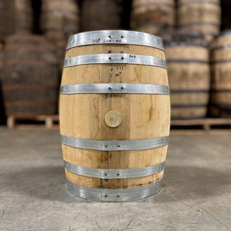 10 Gallon Fresh Dumped Distillery 291 Bad Guy Bourbon Barrel - Once Used Oak Barrel for Whiskey Aging, Home Brewing & Craft Cocktails