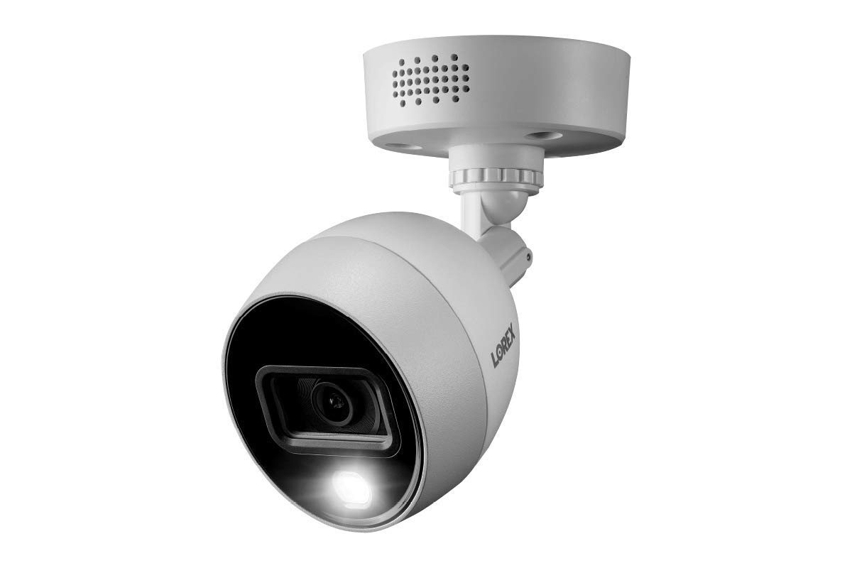 Lorex 4K Ultra HD Wired Security Camera - Indoor/Outdoor Bullet Surveillance with Motion Detection, IR Night Vision & Long Range - Perfect for Home, Business & Property Monitoring