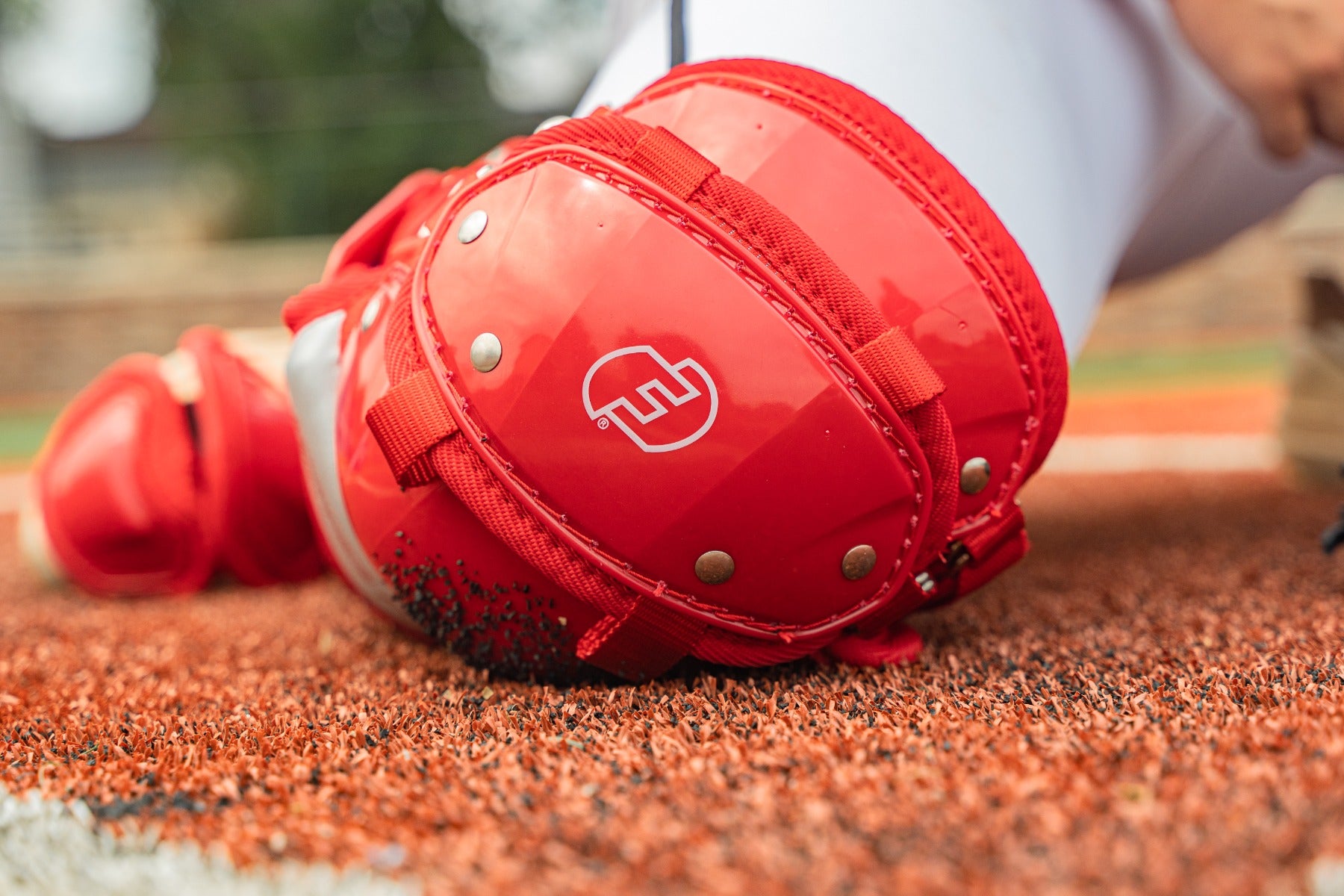 FORCE3 Defender Two-Tone Catcher Leg Guards - Baseball & Softball Protective Gear for Youth & Adults - Perfect for Games, Training & Practice
