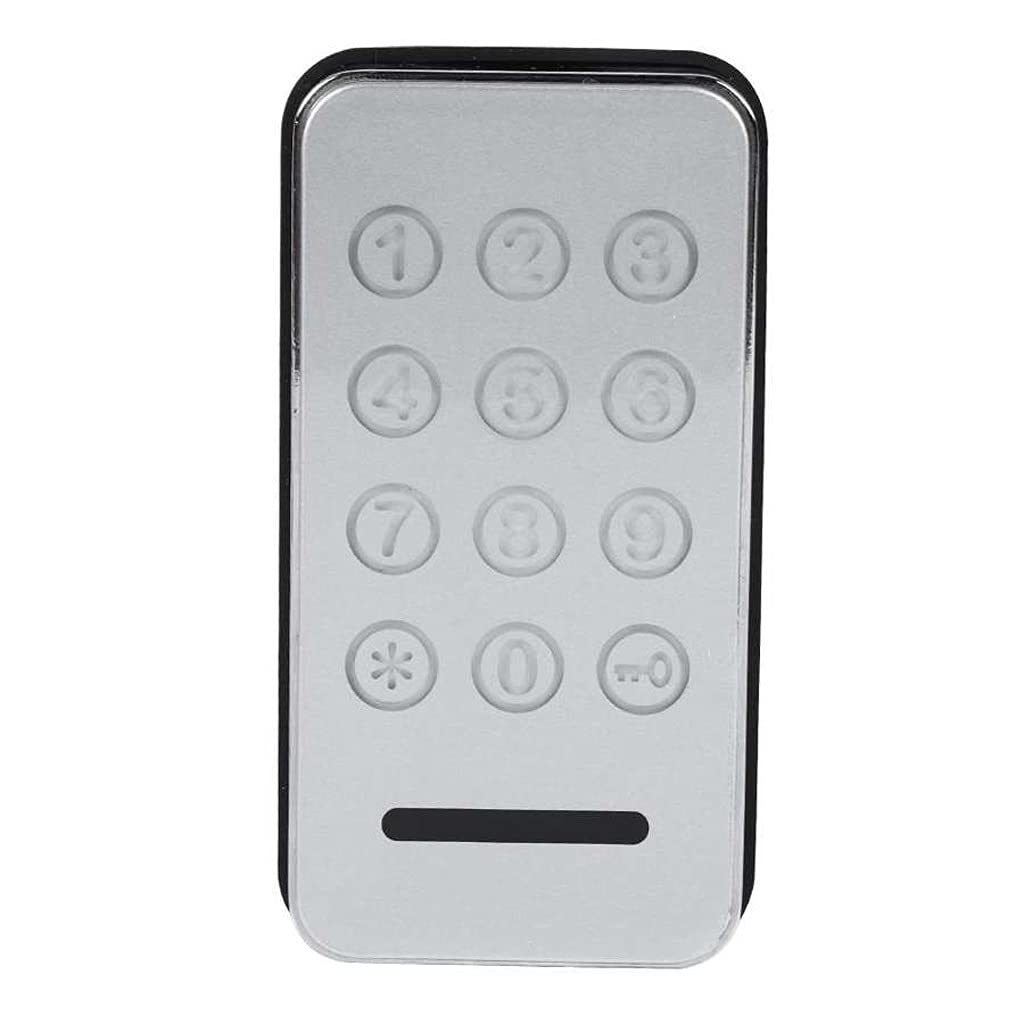 EKDSPW Electronic Digital Keypad Lock - Smart Metal Touch Keypad Cabinet Locker Password Card Key Lock for Home, Office & Gym Security - Secure Storage & Access Control Solution