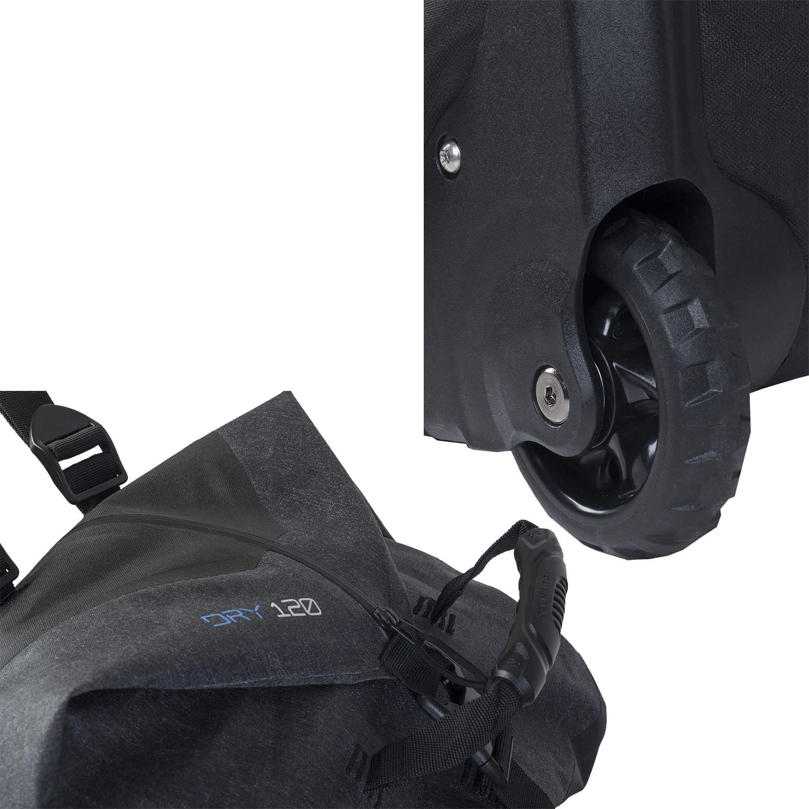 SCUBAPRO 120L Waterproof Dry Bag Roller Backpack - Heavy Duty, Airtight, Submersible - Perfect for Kayaking, Camping, Hiking & Water Sports Gear Storage