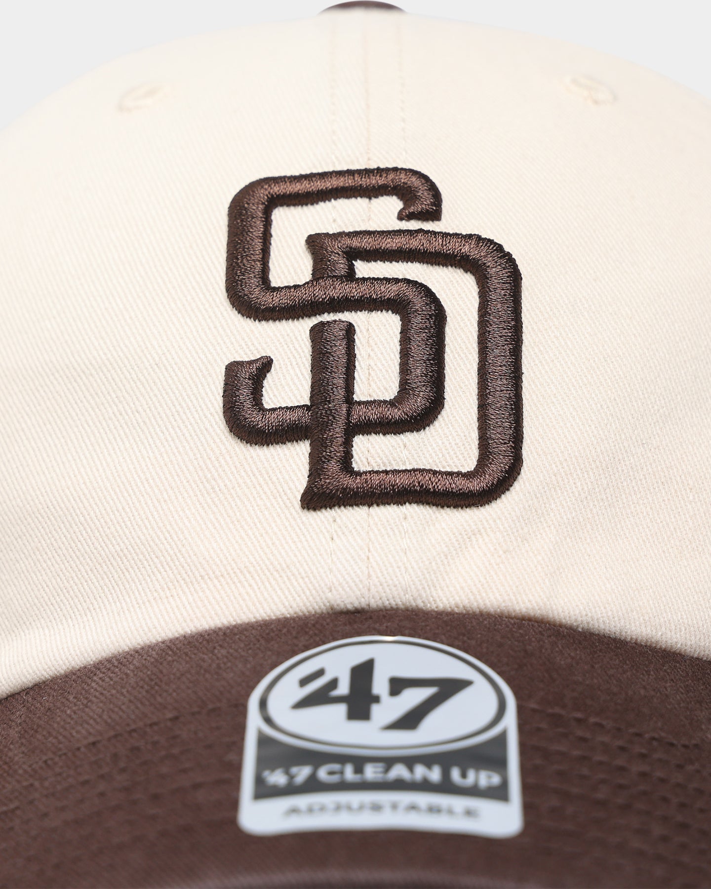 47 Brand San Diego Padres Two-Tone MVP DT Snapback Hat - Adjustable Baseball Cap for Men & Women - Perfect for Baseball Games, Streetwear Fashion & Casual Outfits
