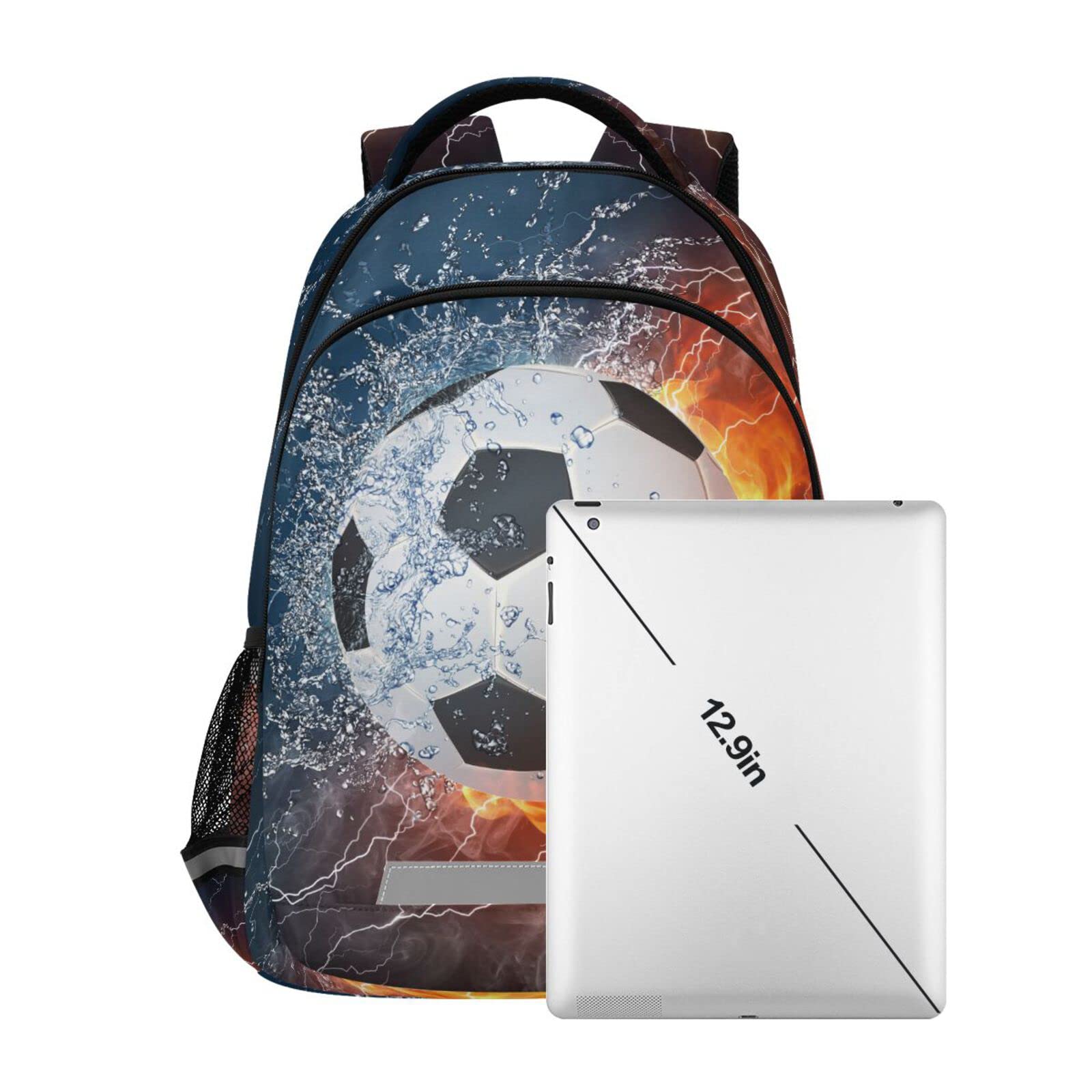 **Best Soccer Backpack for Boys - Durable School Bookbag with Football Design, Kids Travel Rucksack & Laptop Bag - Perfect for Sports, School & Travel**