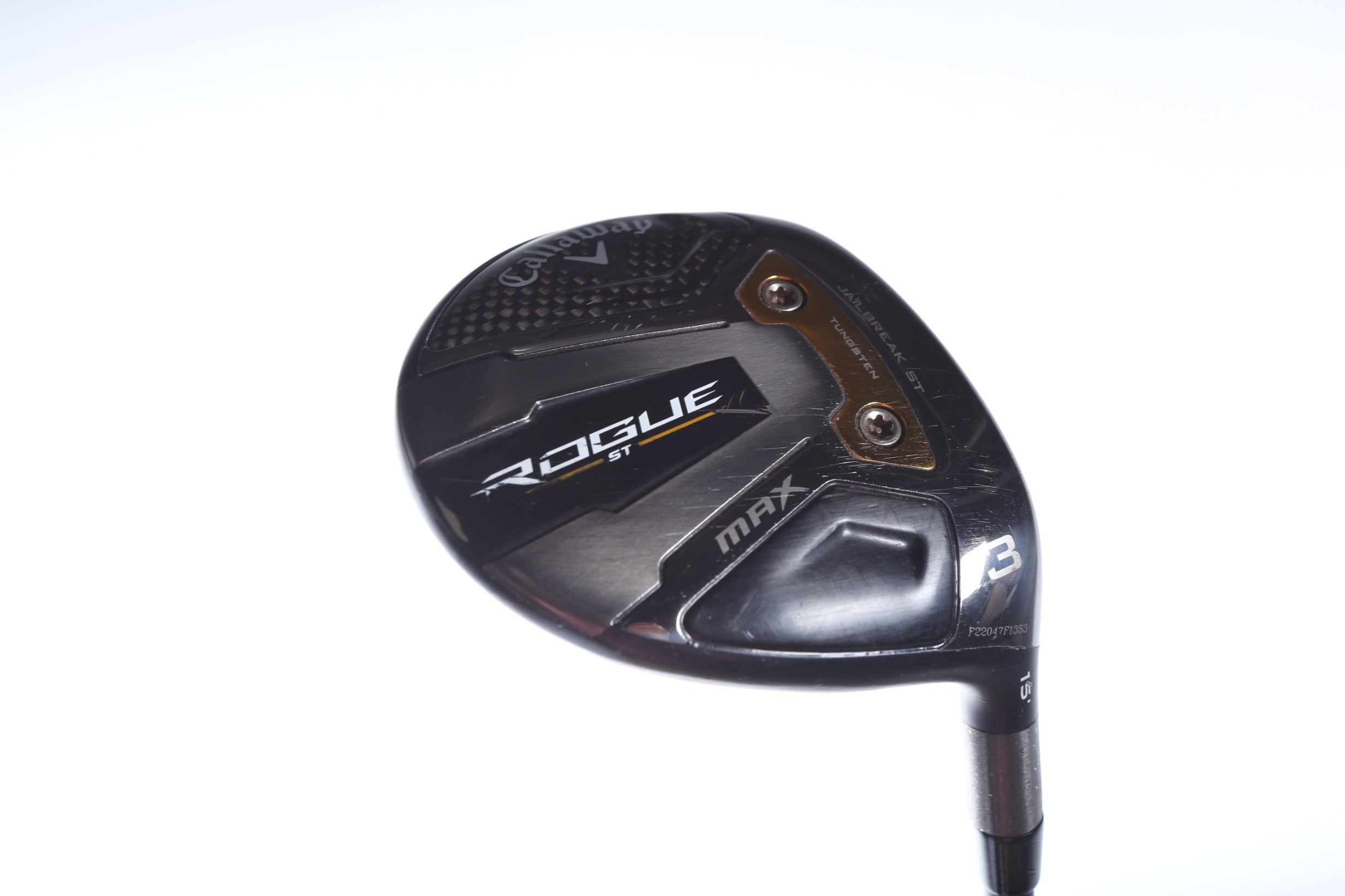 Used Callaway Rogue ST MAX 3 Wood Golf Club - Right Handed 15° Senior Flex Graphite Shaft | Perfect for Senior Golfers & High Handicap Players on Fairway Shots