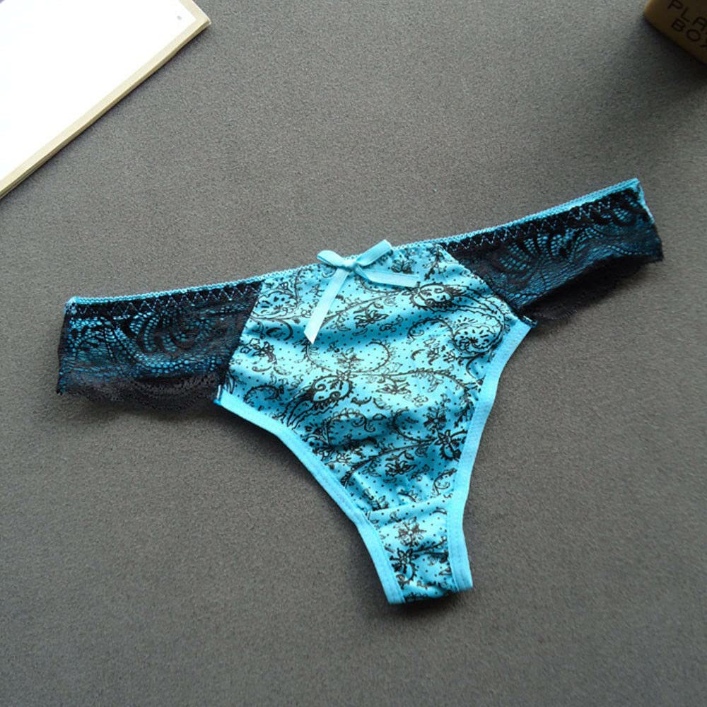Women's Push Up Padded Bra & Thong Lingerie Set - Sexy Comfortable Underwear for Everyday Wear & Special Occasions