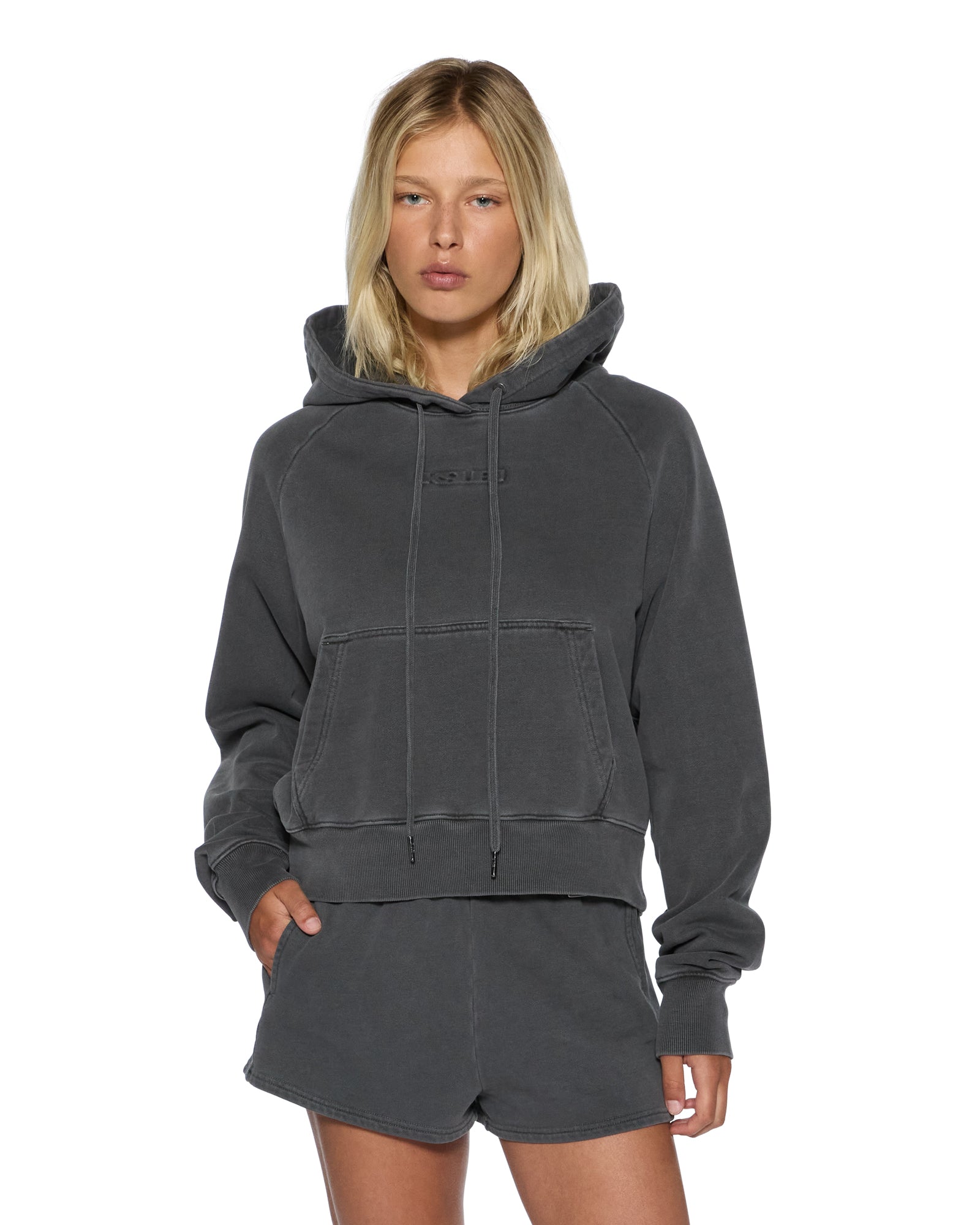 ORIGIN Premium Hoodie for Men & Women - Charcoal Gray Pullover Sweatshirt - Cozy & Stylish for Outdoor Activities, Gym, and Casual Wear