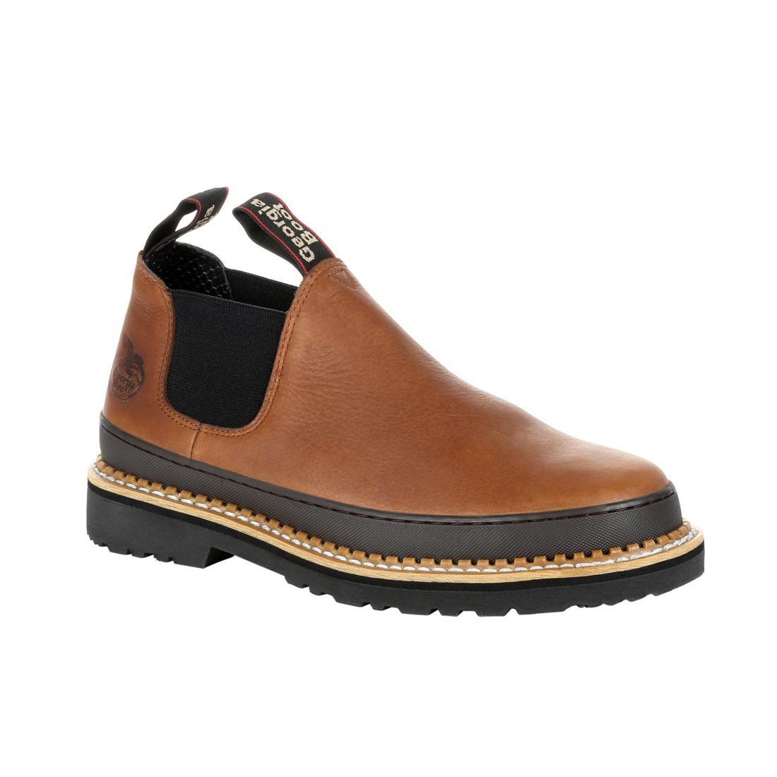 Georgia Giant Revamp Romeo Shoe - Comfortable & Stylish Men's Casual Slip-On Shoes for Outdoor, Work & Everyday Wear