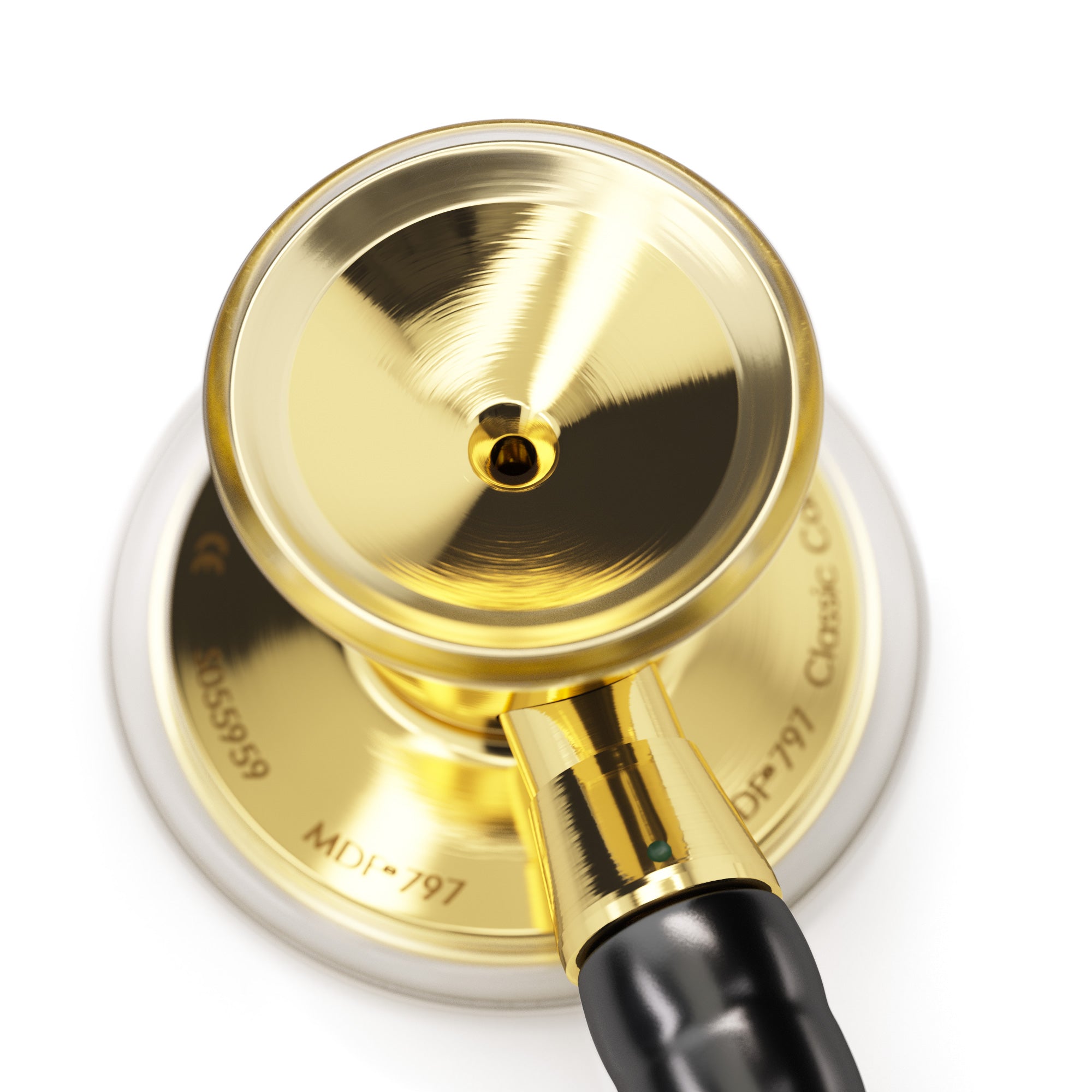 ProCardial® Premium Stainless Steel Cardiology Stethoscope - Black & Gold Finish | Ideal for Doctors, Nurses & Medical Students | Perfect for Heart Auscultation & Clinical Diagnosis