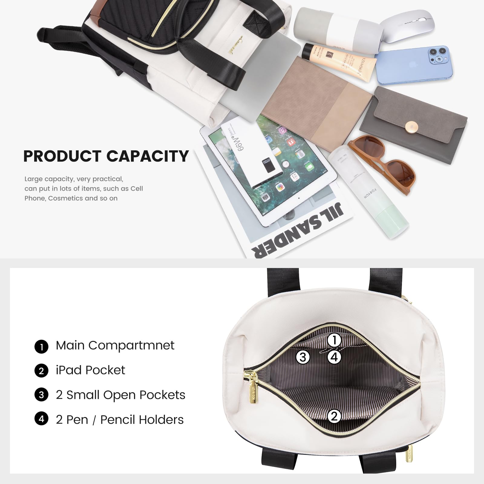 LOVEVOOK Mini Backpack Purse for Women - Waterproof Small Crossbody Backpack, Cute Convertible Daypack for Daily Work, Travel & School - Perfect for Commuting, Shopping & Weekend Adventures
