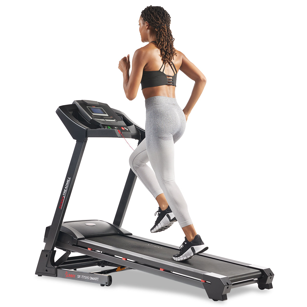 Premium Auto Incline Smart Treadmill - Foldable Electric Running Machine with Bluetooth, 12 Preset Programs - Perfect for Home Gym, Cardio Workout & Small Spaces