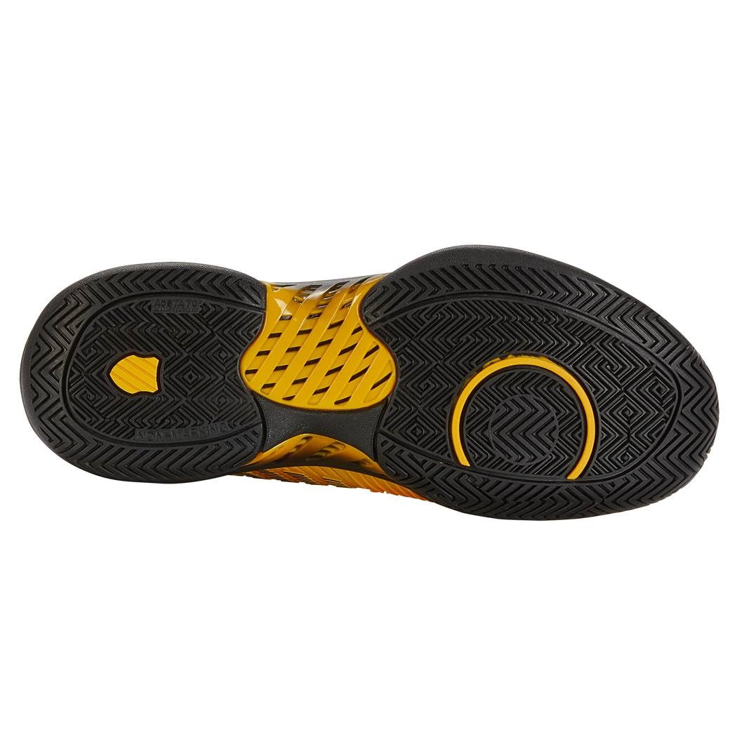 K Swiss Hypercourt Supreme Men's Tennis Shoes - Lightweight Performance Court Shoes for Men (Yellow/Black) | Ideal for Tennis, Pickleball & Casual Wear