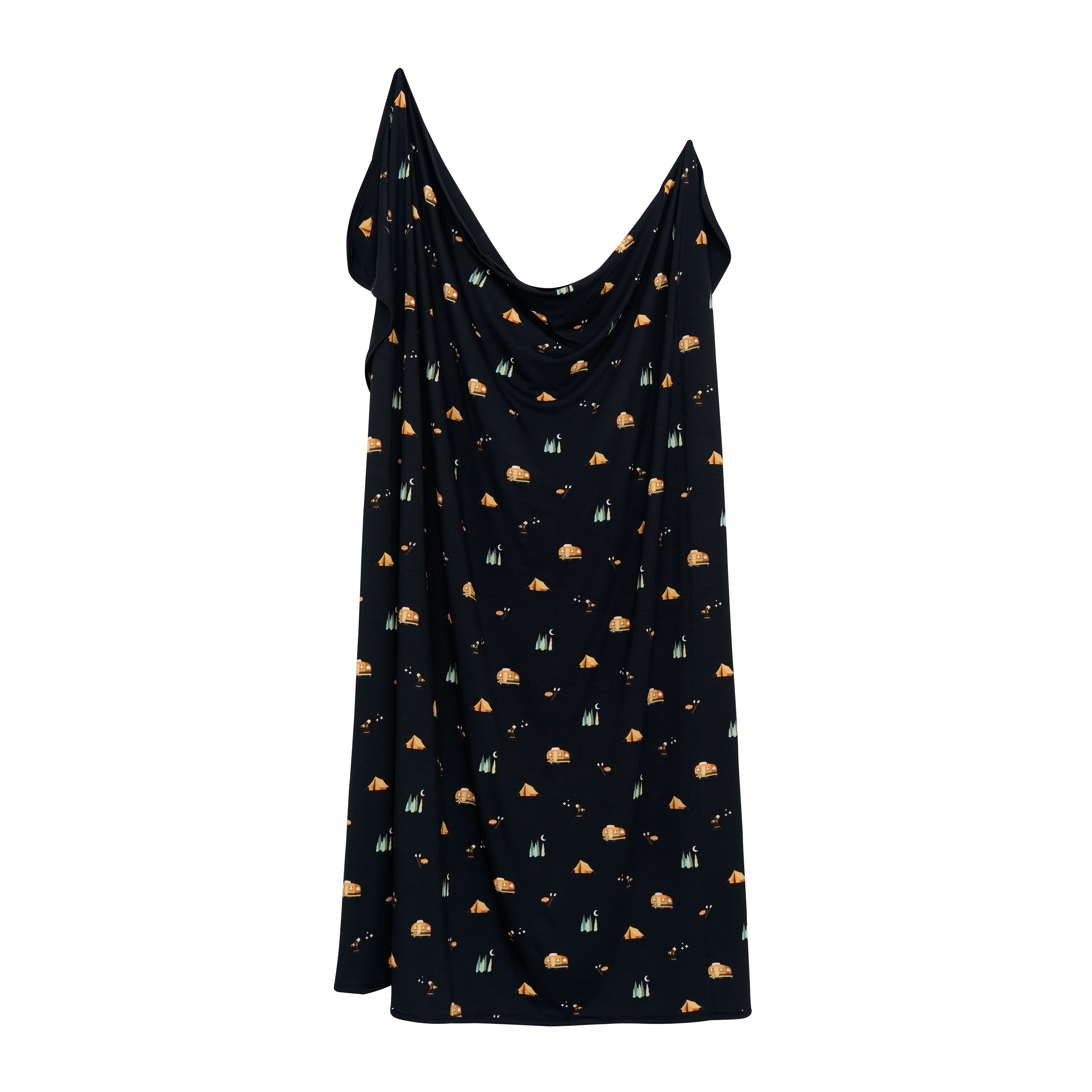 Soft and Breathable Under the Stars Swaddle Blanket for Newborns - Perfect for Baby Sleep, Swaddling, and Nursery Decor