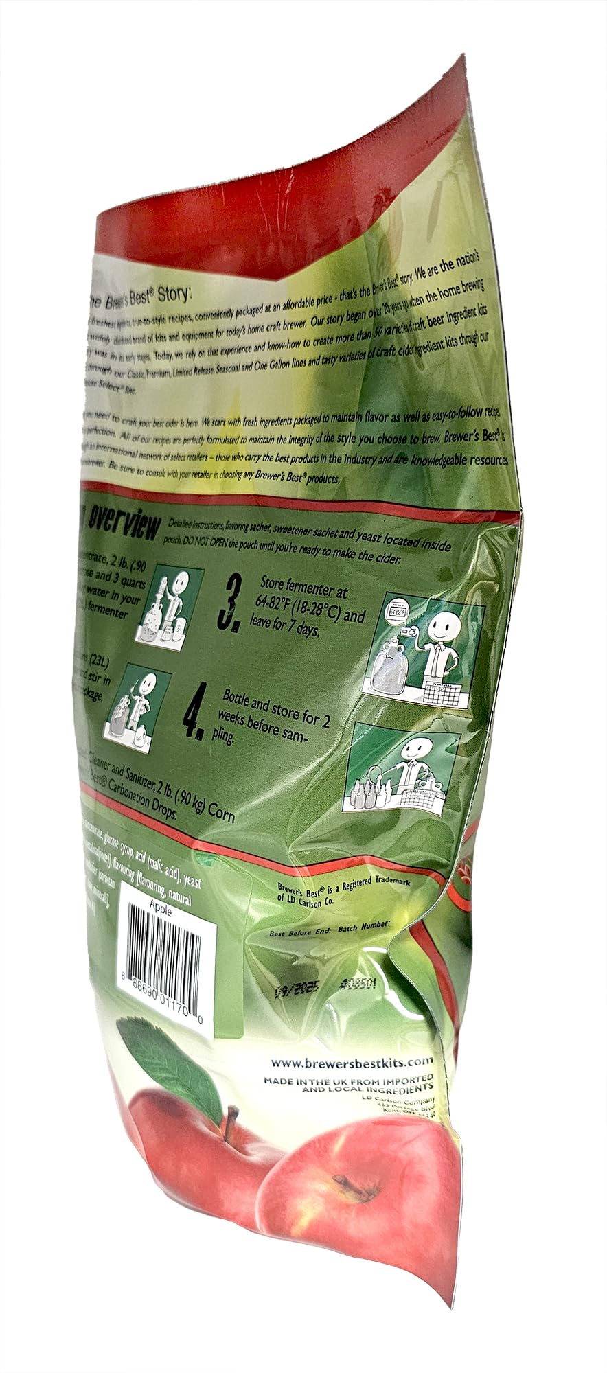 Gluten Free Cider House Select Apple Cider Kit - Home Brewing Starter Set for Craft Beer & Hard Cider Making - Perfect for Parties, Gifts & DIY Enthusiasts