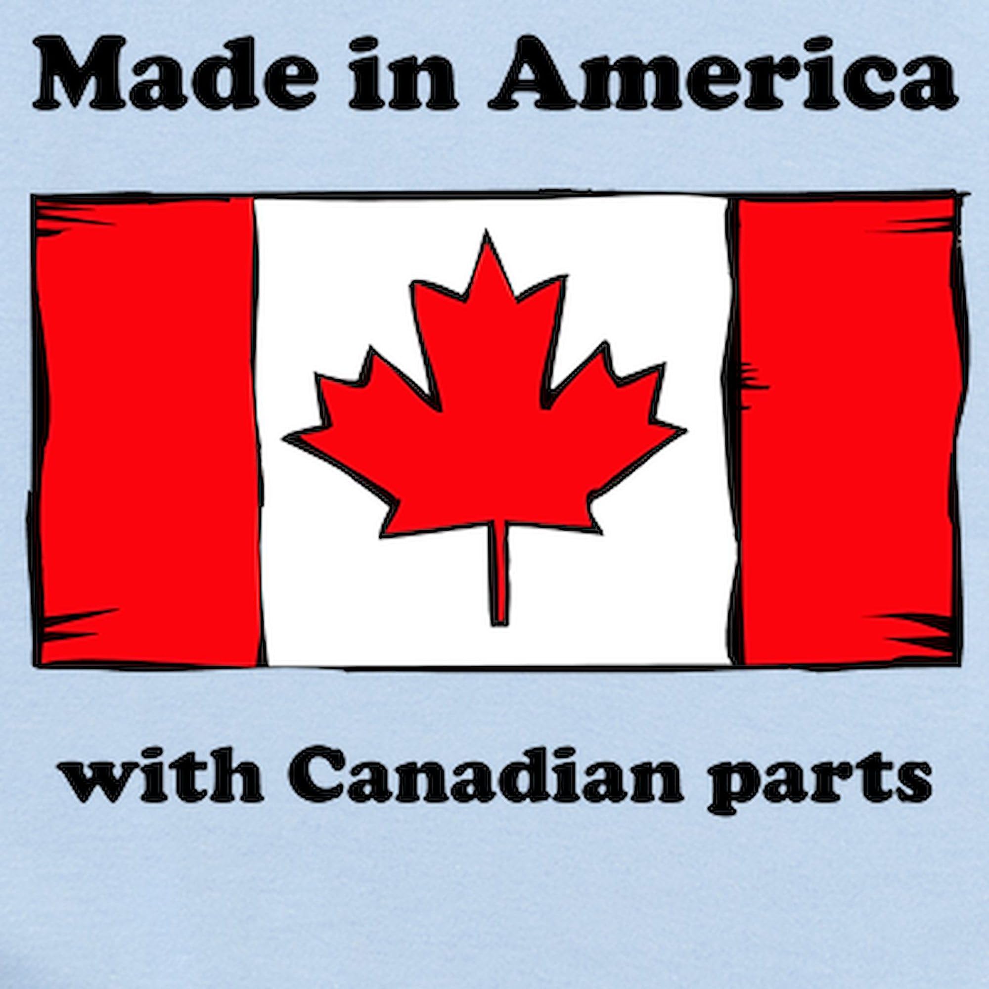 Made in USA Baby Bodysuit - Cute Infant Romper with Canadian Parts | Perfect for Newborns, Photo Shoots & Everyday Wear