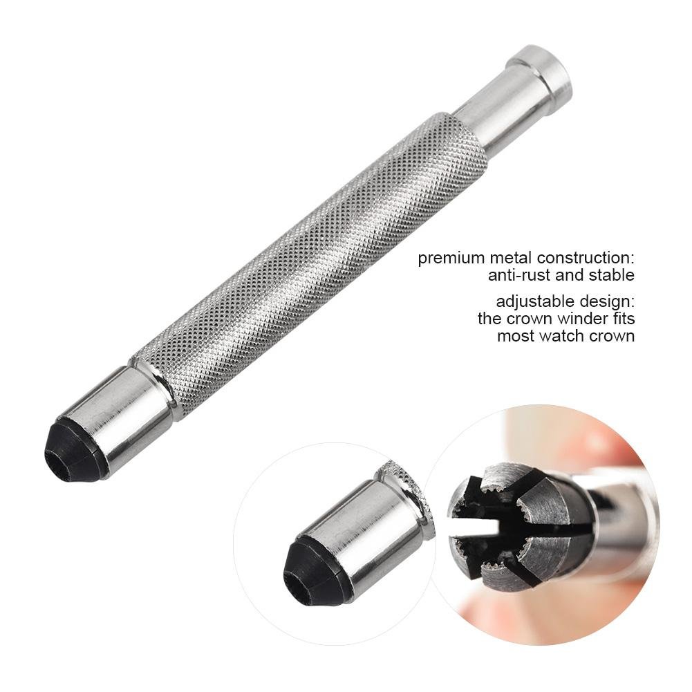 VGEBY Watch Crown Winder Tool - Mechanical Watch Winder & Repair Helper for Automatic & Manual Watches (4.0) - Perfect for Watch Repair, Maintenance & Collection Storage