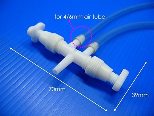 ISTA 2-Way Air Flow Controller for Hydroponics, Aquariums & Grow Tents - Precise Airflow Regulation Valve