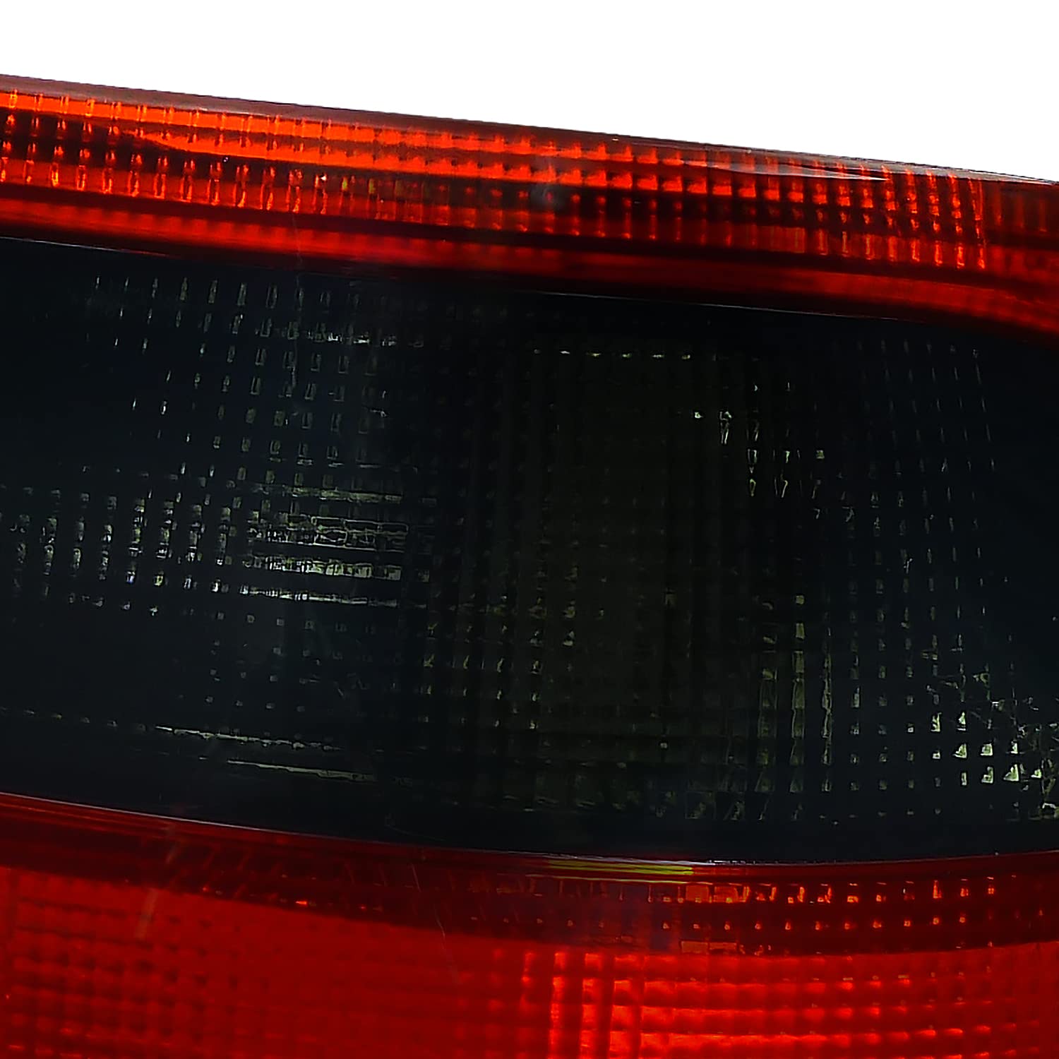 Spec-D Tuning Red Smoke Lens Tail Lights for 1992-1995 Honda Civic 3-Door Hatchback - Left & Right Pair Assembly | Stylish LED Brake Lights for Enhanced Visibility & Custom Look | Perfect for Night Driving & Car Shows