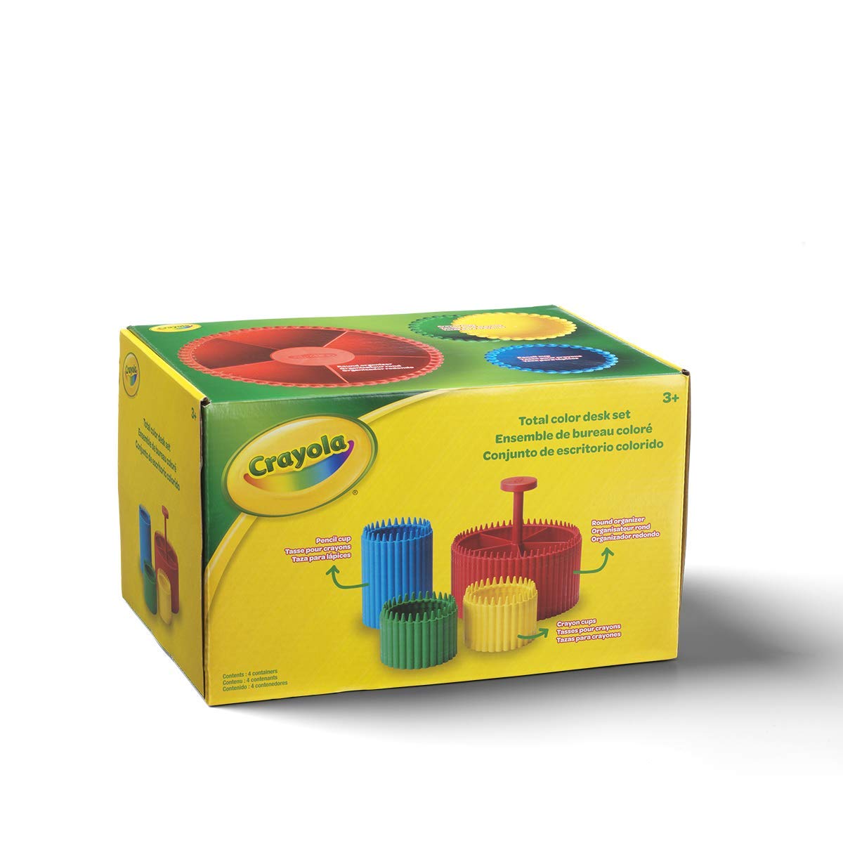 Room Copenhagen Crayola Total Color Desk Set - 120 Art Supplies for Kids & Adults | Perfect for School, Office & Home Creativity | Coloring, Drawing & Crafting Essentials