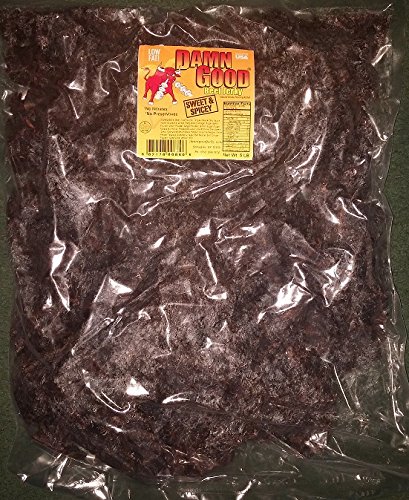 Premium 5lb Sweet & Spicy Beef Jerky - High Protein Snack for Hiking, Camping & Road Trips | All-Natural Artisanal Dried Meat | Keto & Paleo Friendly