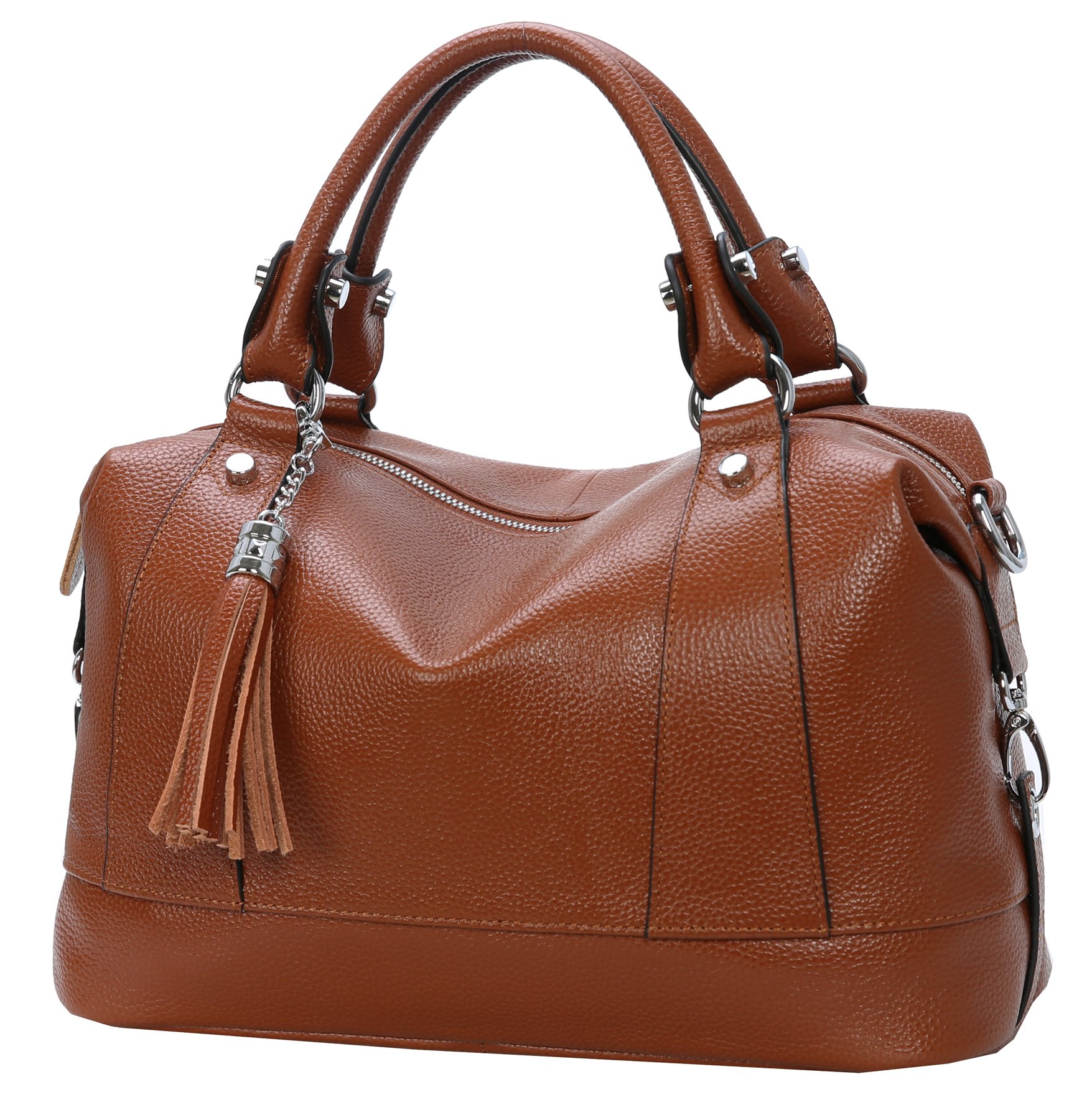 Stylish HESHE Leather Purses & Handbags for Women - Shoulder Tote, Work Bag, Hobo Purse, Crossbody Satchel & Top Handle Bag | Perfect for Office, Travel & Everyday Use