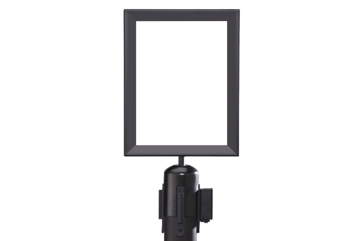 JasonL A4 Sign Frame - Black, Compatible with JasonL Retractable Pole | Perfect for Trade Shows, Retail Displays & Event Signage