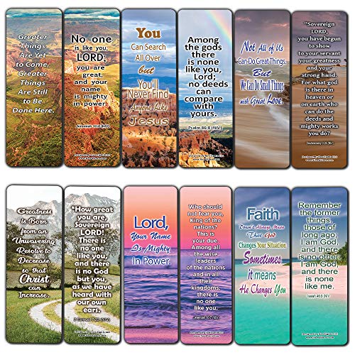 There None Like Lord Bible Bookmarks (30-pack)