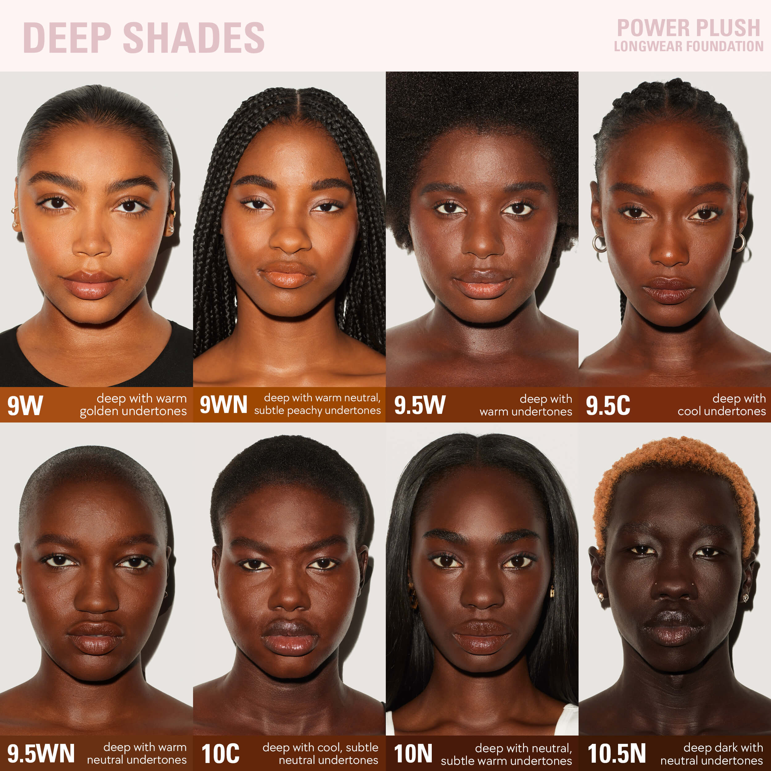 Power Plush Foundation Trio Set - Full Coverage Liquid Makeup for Flawless Skin | Perfect for Daily Wear, Special Occasions & Photo Shoots