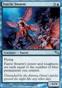Magic The Gathering Faerie Swarm Shadowmoor MTG Card - Collectible Trading Card Game for Deck Building & Strategy Play - Perfect for Casual & Competitive Players