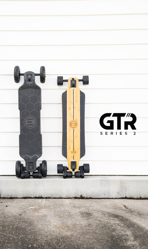 Evolve GTR Series 2 Carbon Street Electric Skateboard - Premium Commuter Board for Adults - Perfect for Urban Riding & Last-Mile Transportation