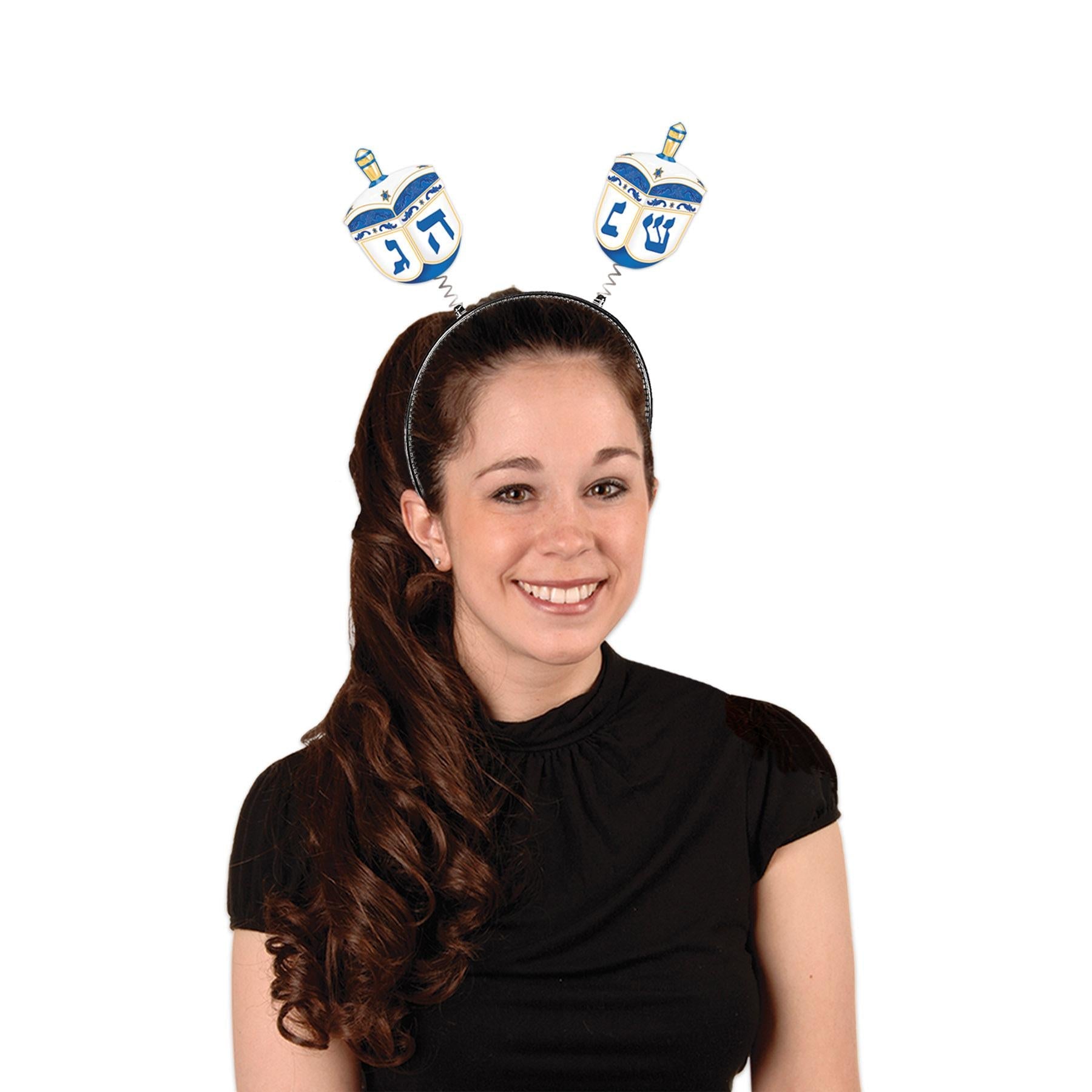 12 Pack Beistle Dreidel Boppers - Fun Hanukkah Party Favors for Kids & Adults - Perfect for Holiday Games, Classroom Activities & Jewish Celebrations