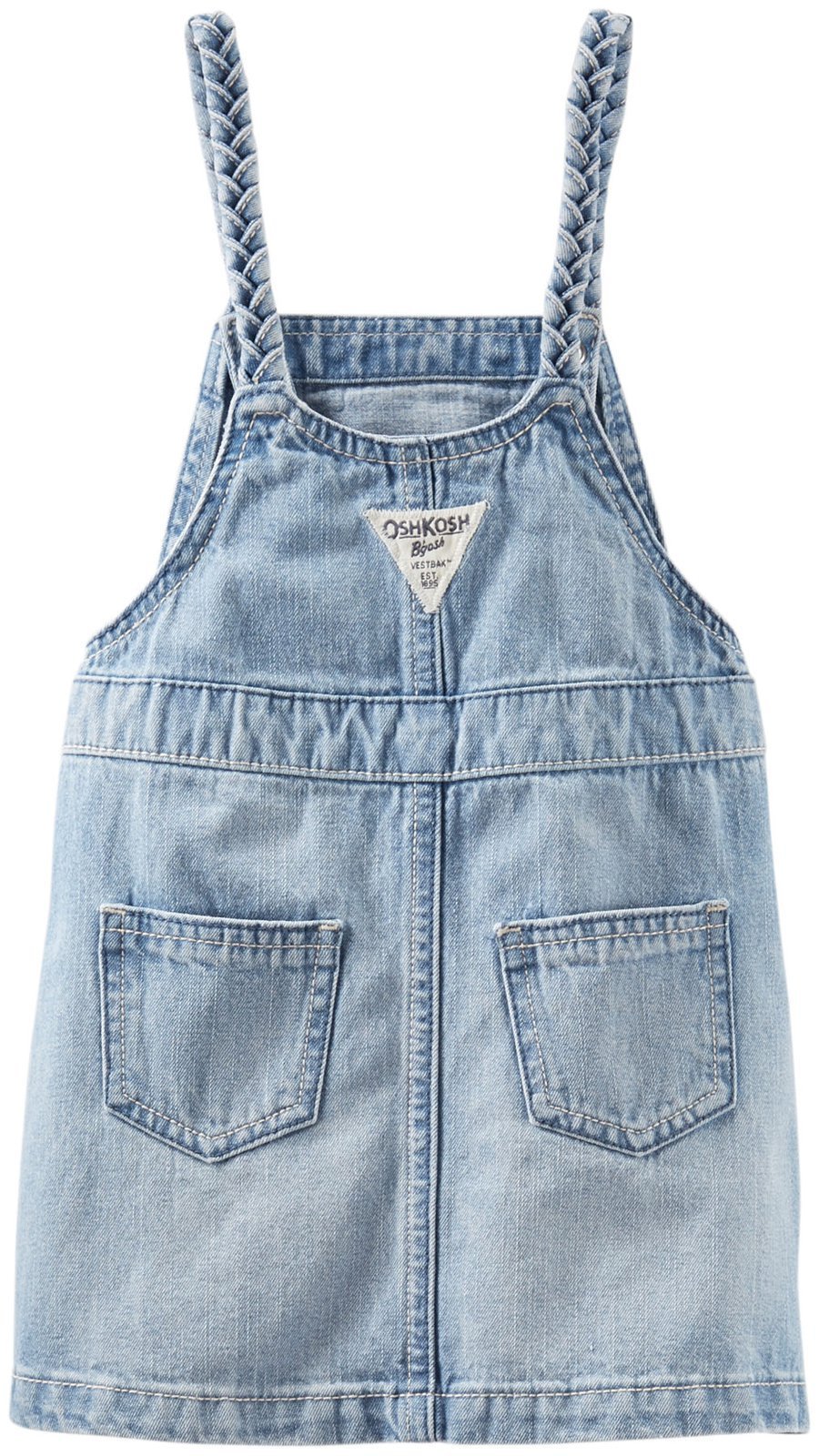 OshKosh B'gosh Baby Girls' Romper Jumpsuit - Soft Cotton Outfit for Infants & Toddlers - Perfect for Playdates, Daycare & Family Photos