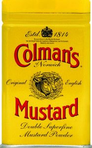 Colman's Mustard Hot & Dry 2.0 OZ (Pack of 12) | Premium English Mustard Powder for Cooking, BBQ, Sandwiches & Salad Dressings | Great for Grilling, Roasting & Gourmet Recipes