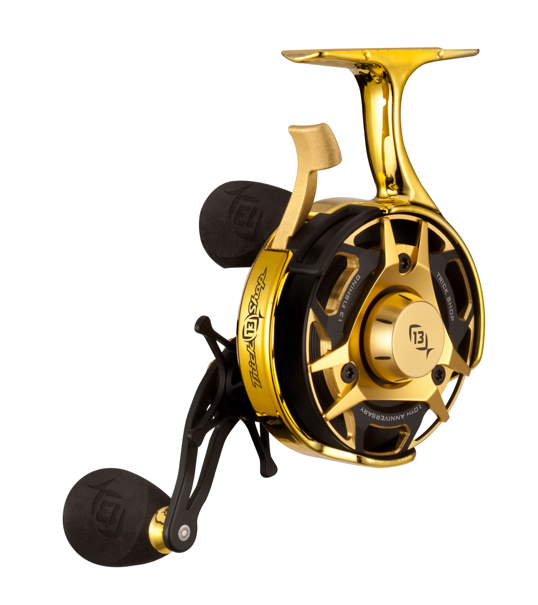 13 Fishing Freefall Carbon Ice Reel - 2.5:1 Gear Ratio for Winter Fishing