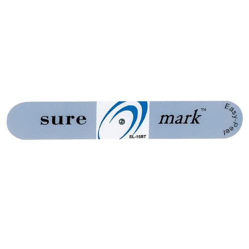 Suremark Relief Tab Skin Markers - Non-Adhesive Surgical Skin Markers, 1.5mm Ball Point for Precise Marking, 110 Count Box - Ideal for Dermatology, Tattoo Mapping & Medical Procedures