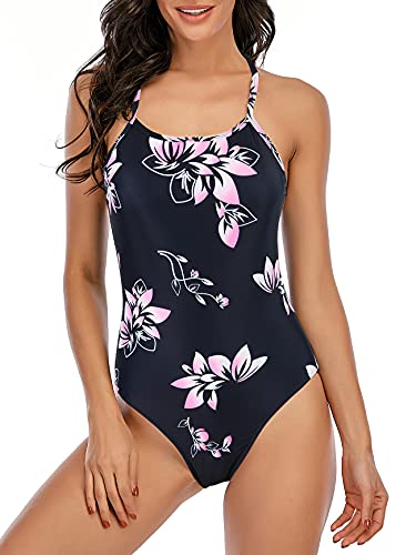 Women's Athletic One Piece Swimsuits - Tummy Control Competitive Swimwear for Swimming & Training - Perfect for Pool, Beach & Water Sports