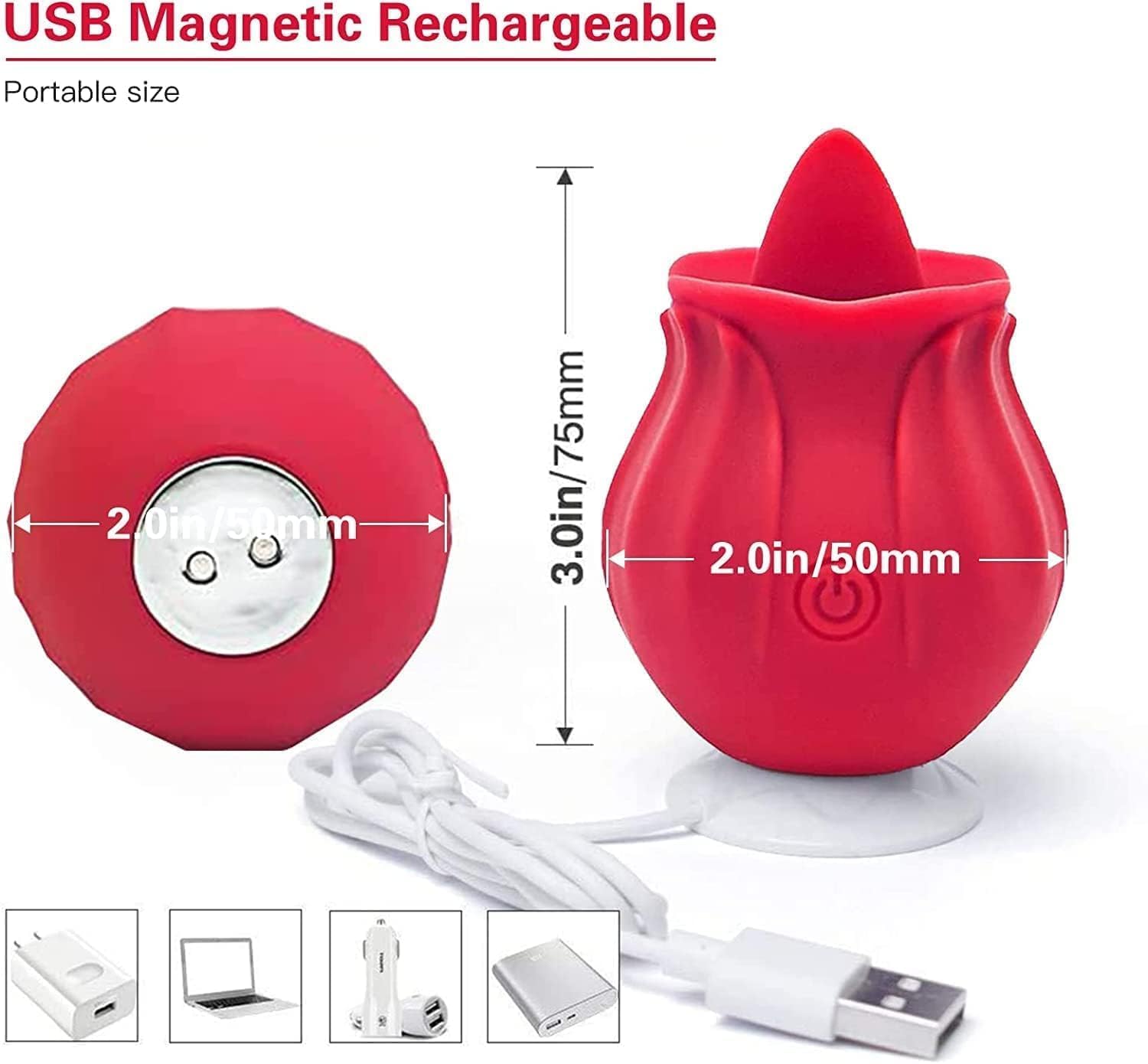 2024 Rose Vibrator - 10 Speed Adult Toy for Women, Perfect Pleasure Gift for Couples & Solo Play