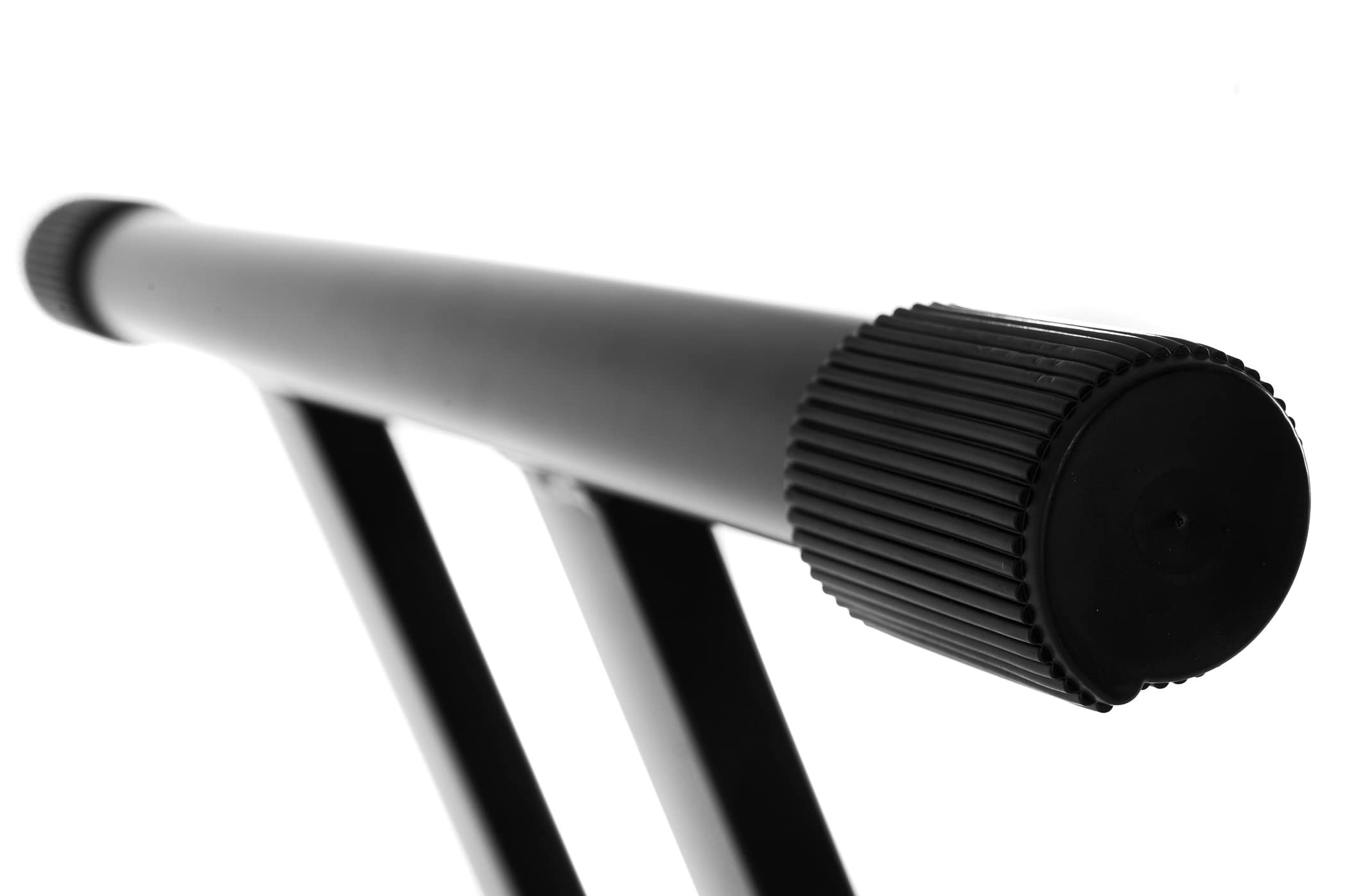 BSX 900553 Adjustable Keyboard Stand - Heavy Duty Black Metal Music Instrument Stand for Piano, Synthesizer & Digital Keyboard - Perfect for Home Studio, Live Performances & Music Classrooms