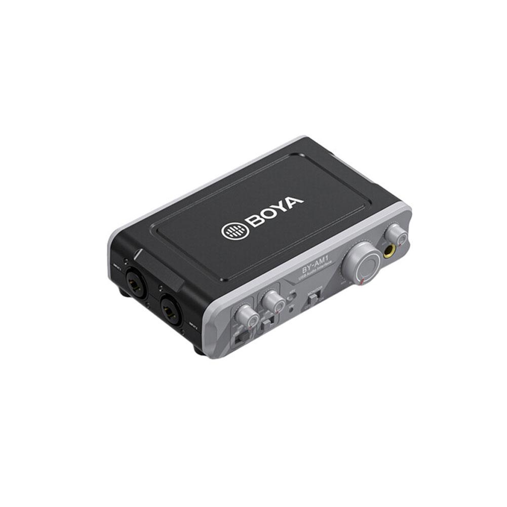 BOYA BY AM1 Dual Channel Audio Mixer - Professional Portable Sound Mixer for Podcasting, Streaming & Live Performances - Perfect for YouTube, Twitch & Home Studios