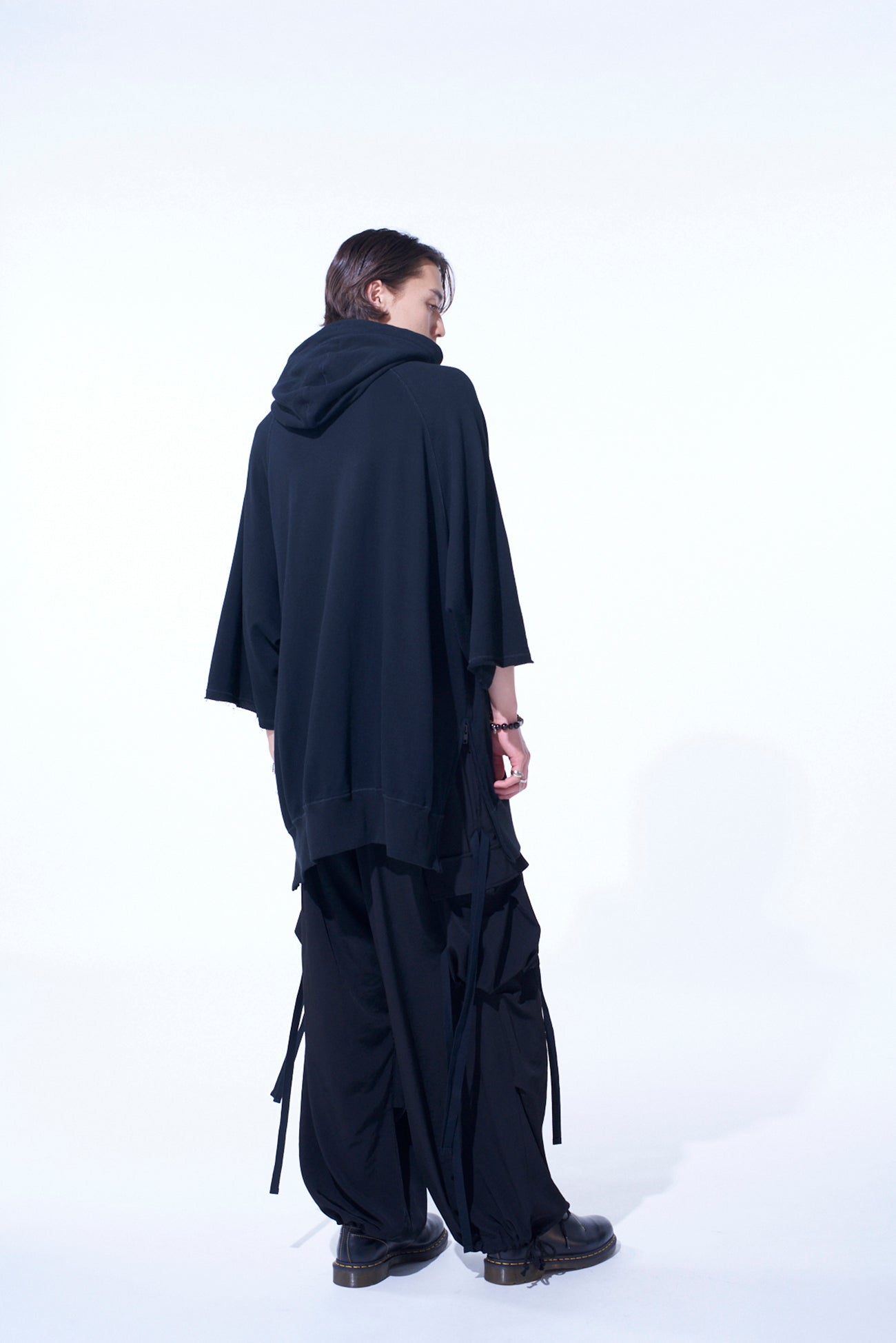 Breathable Cotton Gauze Short Sleeve Hoodie with Side Zippers - Casual Oversized Pullover for Summer Outdoor Activities & Lounge Wear