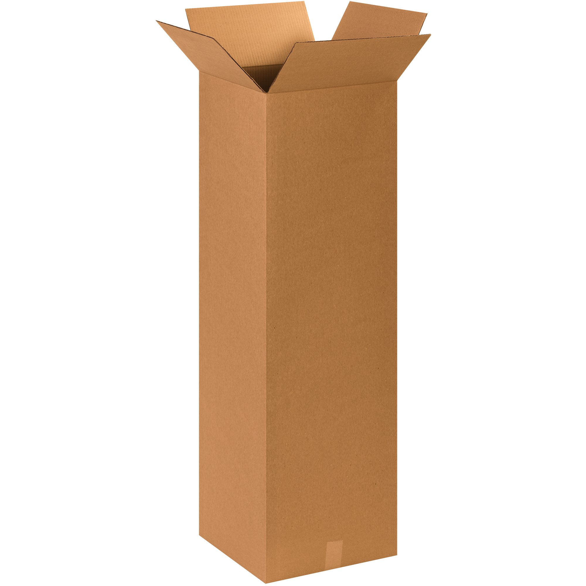 BOX USA 15x15x48 Corrugated Cardboard Boxes - Pack of 10 | Heavy Duty Shipping, Moving & Storage Boxes for Home or Business | Ideal for Wholesale, Ecommerce Packaging & Warehouse Organization