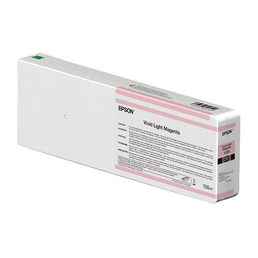Epson Vivid Light Magenta UltraChrome HD/HDX Ink Cartridge - 700ml (T55K600) | High-Quality Printer Ink for Photo Printing, Graphic Design & Professional Art Projects