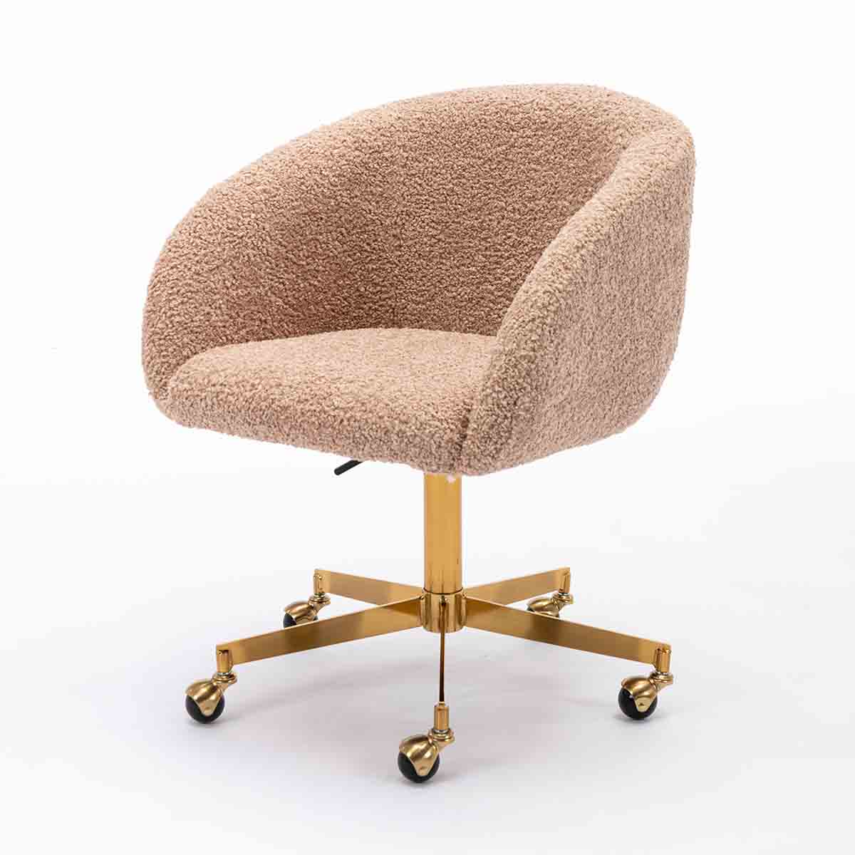 Premium Avalon Fur Office Chair - Ergonomic Executive Desk Chair with Plush Faux Fur Upholstery for Home & Office Workspaces - Perfect for Long Hours of Comfortable Sitting, Gaming, and Remote Work