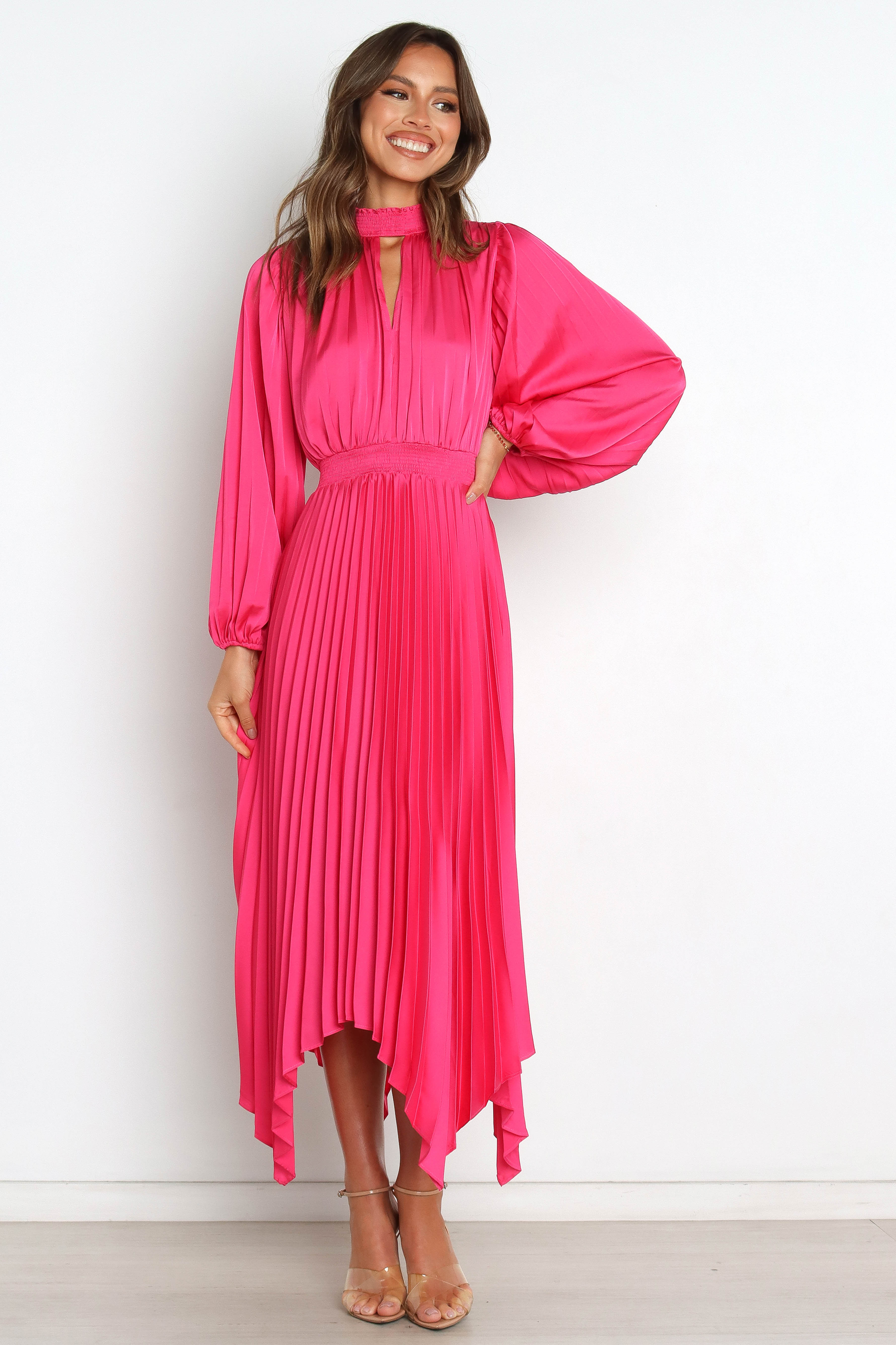 Elegant Eloise Pink Dress for Women | Floral Summer Maxi Dress | Perfect for Weddings, Parties & Beach Vacations