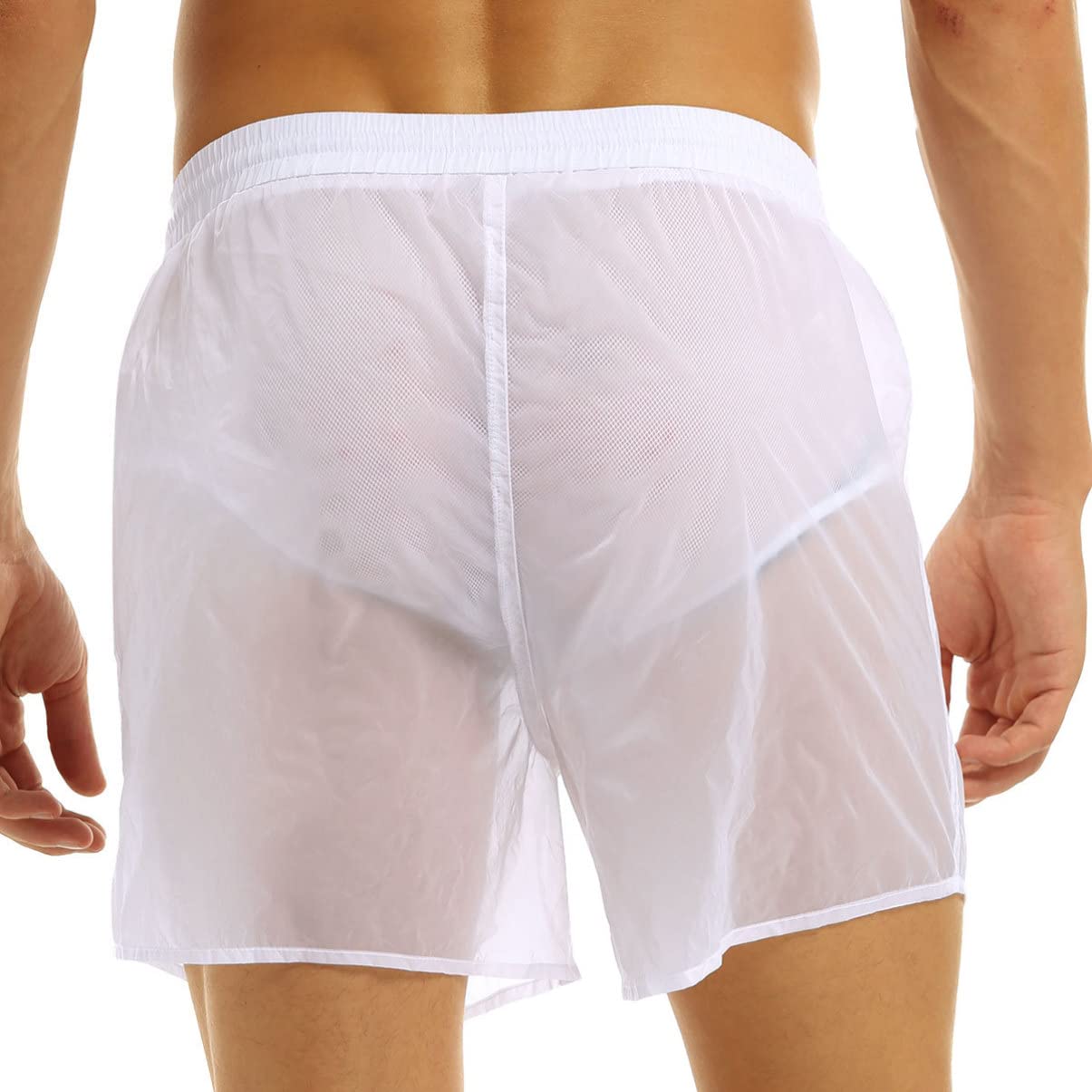 **Men's Quick-Dry Beach Shorts - Breathable Swim Trunks with Drawstring & Mesh Lining - Perfect for Swimming, Surfing & Summer Outdoor Activities**