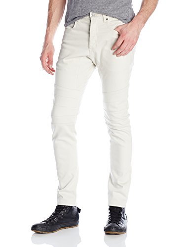 Zanerobe Men's Scrambler Biker Jeans - Slim Fit Stretch Denim Pants for Motorcycle Riding & Casual Wear | Perfect for Urban Street Style & Night Out