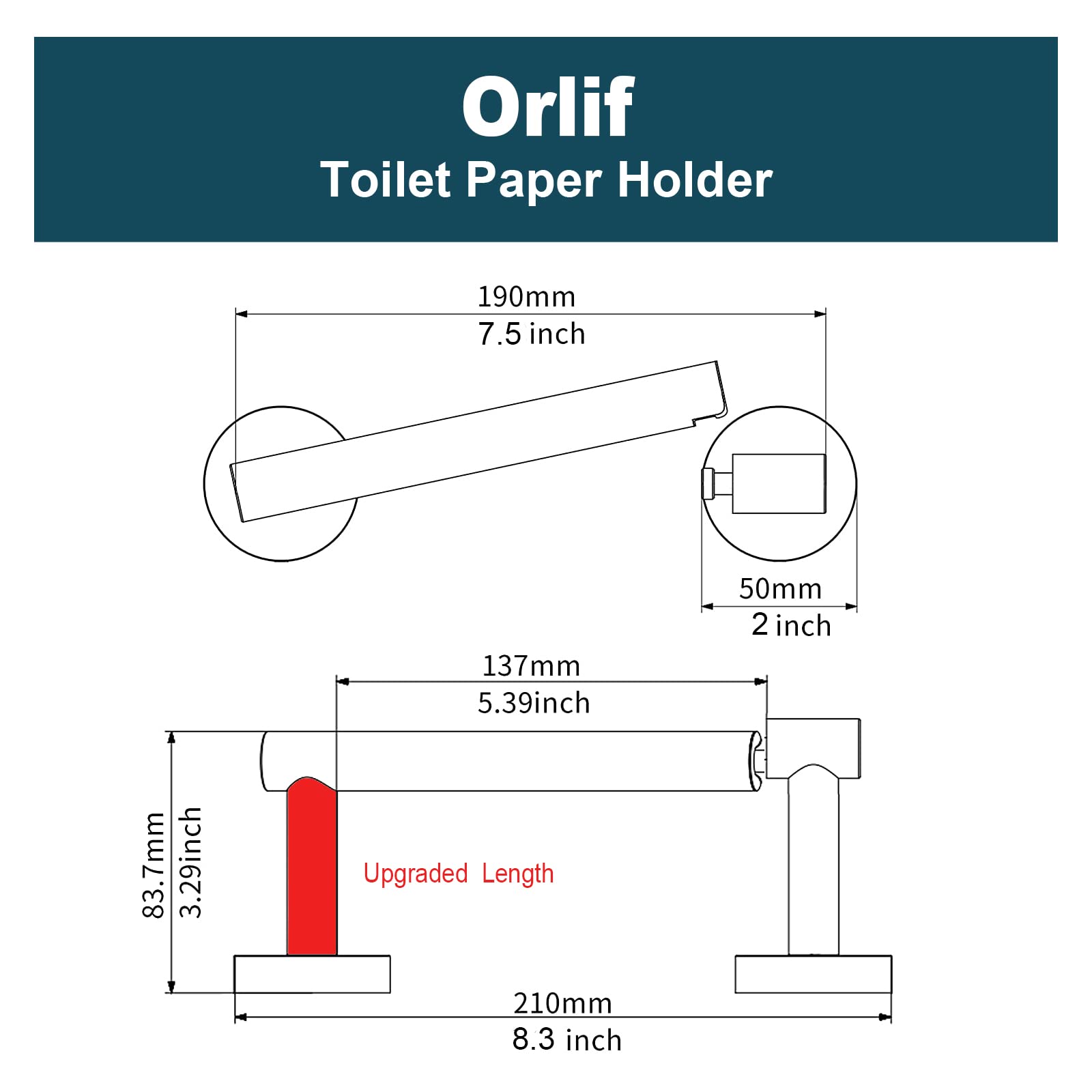 Stainless Steel Toilet Paper Holder - Chrome Double Post Wall Mounted Bathroom Tissue Roll Hanger, SUS304 Pivoting Design for Easy Access | Perfect for Home, Office, and RV Bathrooms