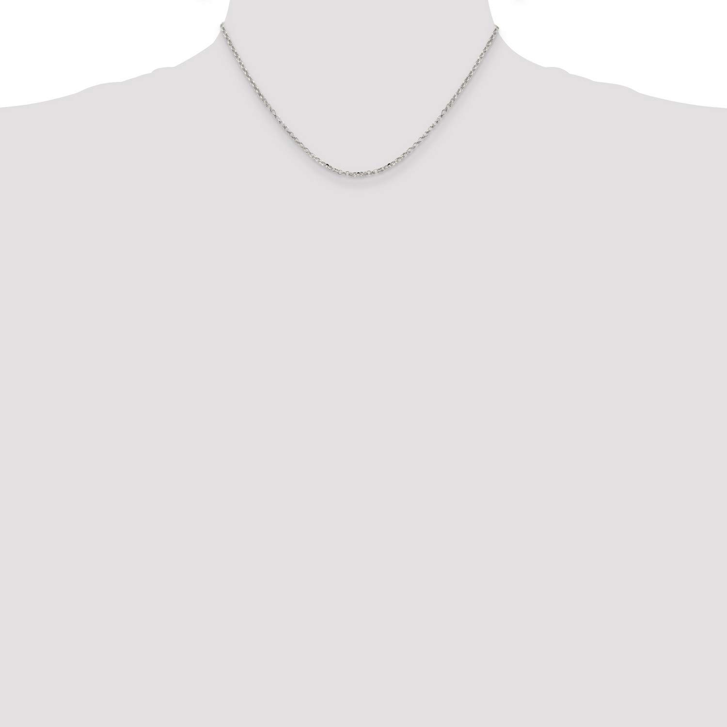 925 Sterling Silver Diamond-Cut Cable Chain Necklace for Women - Dainty Layering Jewelry Gift for Her - Perfect for Everyday Wear, Date Nights & Special Occasions